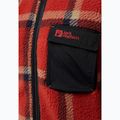 Кофта флісова чоловіча Jack Wolfskin Felslicht Check intense rust 4