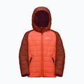 Пуховик дитячий Jack Wolfskin Zenon coral orange 5