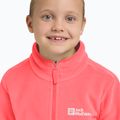 Дитяча флісова кофта Jack Wolfskin Taunus sunset coral 16