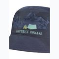 Нічна синя дитяча шапка з принтом Jack Wolfskin Woods Bucket нічна синя шапка 2