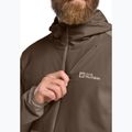 Кофта трекінгова чоловіча Jack Wolfskin Prelight Trail Hoody cold coffee 5
