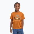Футболка дитяча Jack Wolfskin Graphic Cotton T print soft amber 5