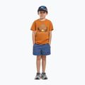 Футболка дитяча Jack Wolfskin Graphic Cotton T print soft amber 2