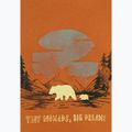 Футболка дитяча Jack Wolfskin Graphic Cotton T print soft amber 11