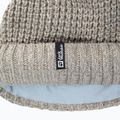 Шапка зимова жіноча Jack Wolfskin Medley Knit Beanie linen 3