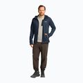 Кофта трекінгова чоловіча Jack Wolfskin Peak District Hooded Full Zip midnight sky 2