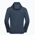 Кофта трекінгова чоловіча Jack Wolfskin Peak District Hooded Full Zip midnight sky 8
