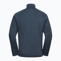 Кофта трекінгова чоловіча Jack Wolfskin Peak District Full Zip midnight sky 8