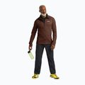 Кофта трекінгова чоловіча Jack Wolfskin Peak District Full Ziphot choc 2