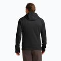 Кофта трекінгова чоловіча Jack Wolfskin Peak District Hooded Full Zip black 3