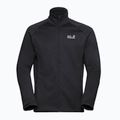 Кофта трекінгова чоловіча Jack Wolfskin Peak District Full Zip black 7