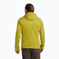 Кофта трекінгова чоловіча Jack Wolfskin Peak District Hooded Full Zip chartreuse 3
