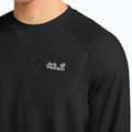 Лонгслів чоловічий Jack Wolfskin Prelight Trail Crew black 4
