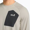 Лонгслів чоловічий Jack Wolfskin Prelight Trail Crew pale sand 4
