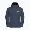 Куртка-дощовик чоловіча Jack Wolfskin Tempest 2l midnight sky 8