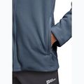 Кофта флісова чоловіча Jack Wolfskin Winterstein Fz midnight sky 5