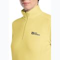 Кофта трекінгова жіноча Jack Wolfskin Taunus Hz lemon ice 4