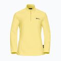Кофта трекінгова жіноча Jack Wolfskin Taunus Hz lemon ice 6