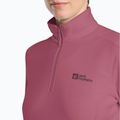 Жіноча трекінгова кофта Jack Wolfskin Taunus Hz raisin 4
