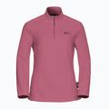 Кофта трекінгова жіноча Jack Wolfskin Taunus Hz raisin 6