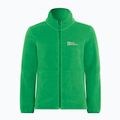 Дитяча флісова кофта Jack Wolfskin Taunus mystic green