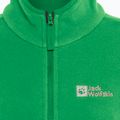 Дитяча флісова кофта Jack Wolfskin Taunus mystic green 4