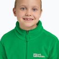 Дитяча флісова кофта Jack Wolfskin Taunus mystic green 12
