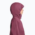 Жіноча дощовикова куртка Jack Wolfskin Trailtime 2L raisin 4