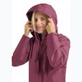 Жіноча дощовикова куртка Jack Wolfskin Trailtime 2L raisin 5