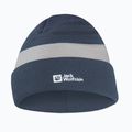 Дитяча зимова шапка Jack Wolfskin Stripy Knit midnight sky