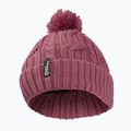Шапка зимова Jack Wolfskin Pompom raisin