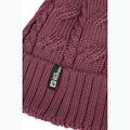 Шапка зимова Jack Wolfskin Pompom raisin 3