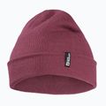 Зимова шапка Jack Wolfskin Rib raisin