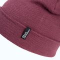 Зимова шапка Jack Wolfskin Rib raisin 3