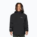 Дитяча куртка 3в1 Jack Wolfskin Iceland 3IN1 чорна 7