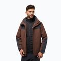 Куртка 3в1 чоловіча Jack Wolfskin Jasper 3In1 hot choc 4