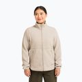 Кофта флісова жіноча Jack Wolfskin Lite Curl Full Zip oyster