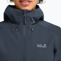 Куртка дощовик жіноча Jack Wolfskin Wildbound 2L midnight sky 4