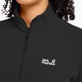 Кофта флісова жіноча Jack Wolfskin Taunus 100 Full Zip black 4