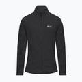 Кофта флісова жіноча Jack Wolfskin Taunus 100 Full Zip black 7