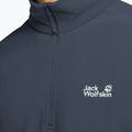 Кофта флісова чоловіча Jack Wolfskin Taunus 100 Half Zip midnight sky 4