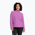 Кофта флісова жіноча Jack Wolfskin Taunus 100 Half Zip foxglove