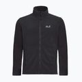 Кофта флісова чоловіча Jack Wolfskin Taunus 200 Full Zip black 7