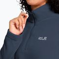 Кофта флісова жіноча Jack Wolfskin Taunus 100 Half Zip midnight sky 4