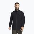 Кофта флісова чоловіча Jack Wolfskin Taunus 100 Full Zip black