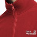 Кофта флісова чоловіча Jack Wolfskin Taunus 100 Full Zip siren red 4