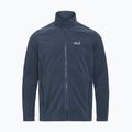 Кофта флісова чоловіча Jack Wolfskin Taunus 100 Full Zip midnight sky 7