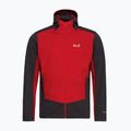 Куртка софтшелл чоловіча Jack Wolfskin Skyvail siren red 7