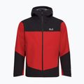Куртка дощовик чоловіча Jack Wolfskin Rockpaw 3L siren red 7
