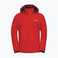 Куртка дощовик чоловіча Jack Wolfskin Trailtime 2L siren red 7